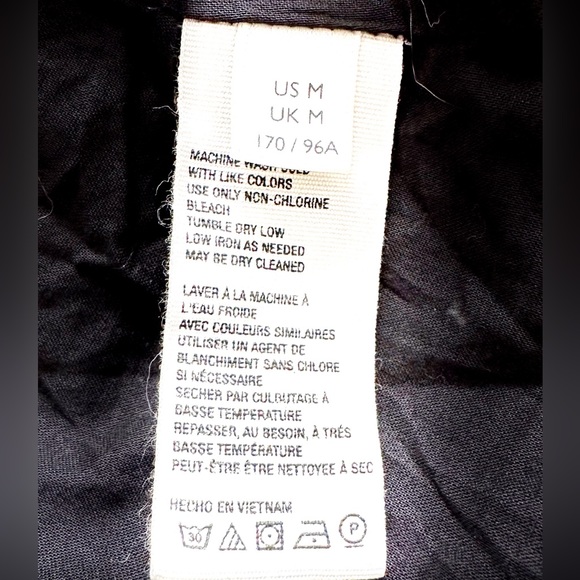 NWT Free People Rising Sun Mini Dress Washed Black Charcoal Denim Size Medium's - Picture 7 of 7